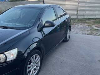 2013 Chevrolet Aveo II, чёрный, 830000 рублей, вид 4