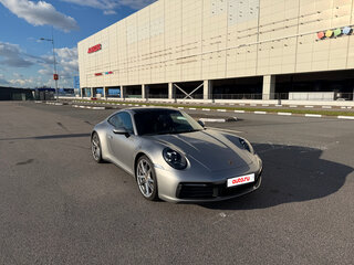 2020 Porsche 911 Carrera VIII (992), серебристый, 13900000 рублей, вид 3