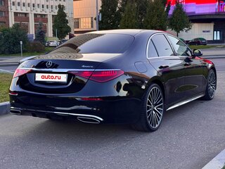 2021 Mercedes-Benz S-Класс 400 d 4MATIC VII (W223), чёрный, 8300000 рублей, вид 3