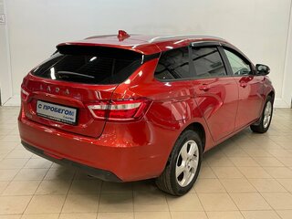 2021 Lada (ВАЗ) Vesta SW I, красный, 1146000 рублей, вид 4