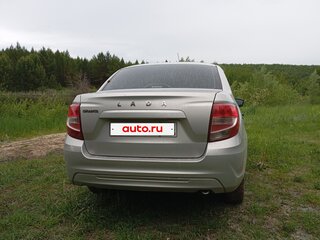 2018 Lada (ВАЗ) Granta I, серебристый, 535000 рублей, вид 5