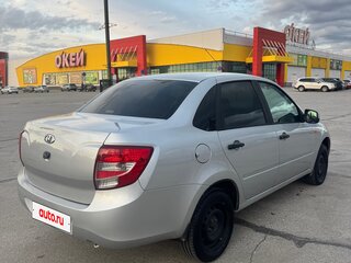 2013 Lada (ВАЗ) Granta I, серебристый, 350000 рублей, вид 3