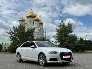 2019 Audi A4 V (B9), белый, 1890000 рублей, вид 3