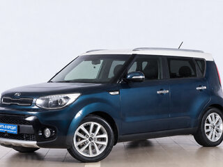 2017 Kia Soul II Рестайлинг, голубой, 1409000 рублей, вид 3