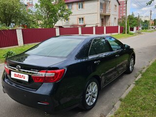 2014 Toyota Camry VII (XV50), синий, 1390000 рублей, вид 3