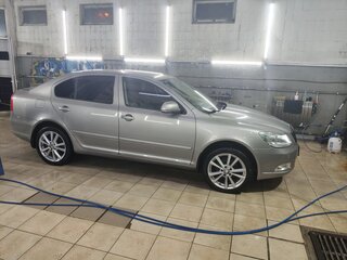 2012 Skoda Octavia II (A5) Рестайлинг, бежевый, 1150000 рублей, вид 3