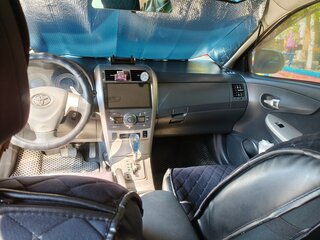 2007 Toyota Corolla X (E140, E150), чёрный, 450000 рублей, вид 2