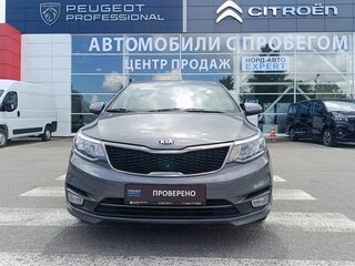 2016 Kia Rio III Рестайлинг, серый, 1140000 рублей, вид 2