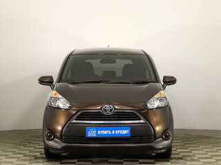 2016 Toyota Sienta II, коричневый, 1379000 рублей, вид 2