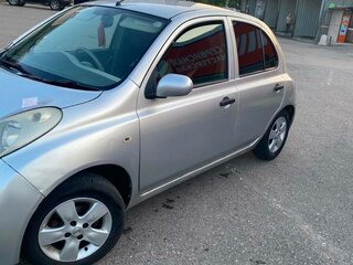 2002 Nissan March III (K12), серебристый, 200000 рублей, вид 3