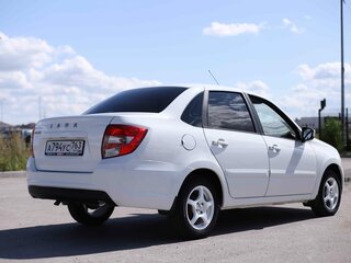2019 Lada (ВАЗ) Granta I Рестайлинг, белый, 542771 рублей, вид 5