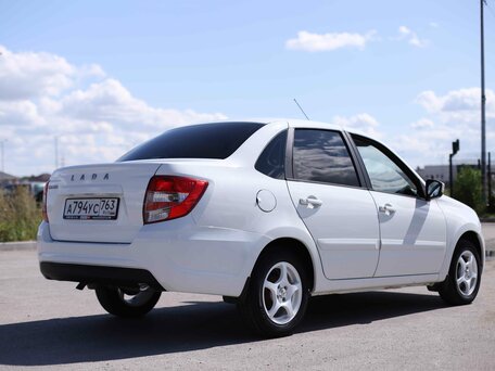2019 Lada (ВАЗ) Granta I Рестайлинг, белый, 588964 рублей, вид 5