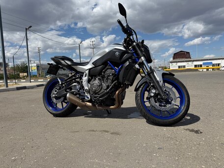 2013 Yamaha MT-07 (FZ-07), синий, 629000 рублей, вид 1