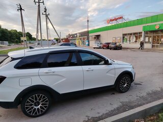 2024 Lada (ВАЗ) Vesta SW Cross I Рестайлинг (NG), белый, 1500000 рублей, вид 4