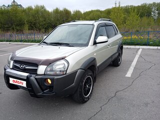 2008 Hyundai Tucson I, серебристый, 1000050 рублей, вид 1
