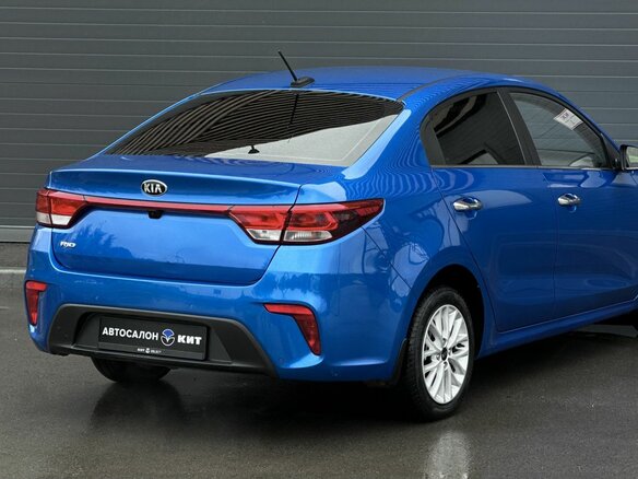 2017 Kia Rio IV, синий, 1175000 рублей - вид 9