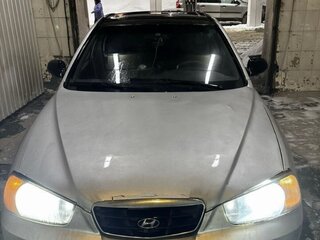 2002 Hyundai Elantra III (XD), серебристый, 130000 рублей, вид 3