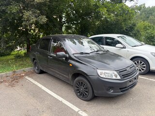 2013 Lada (ВАЗ) Granta I, чёрный, 230000 рублей, вид 3