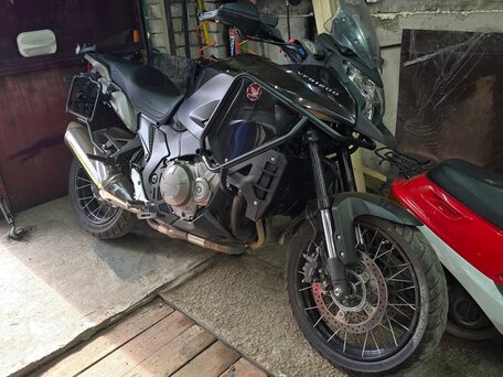 2016 Honda VFR 1200X (Crosstourer), чёрный, 1050000 рублей, вид 2