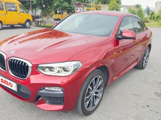 2018 BMW X4 30i II (G02), красный, 4500000 рублей, вид 1