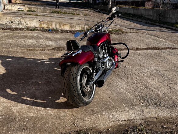 2009 Harley-Davidson V-Rod Muscle, красный, 1450000 рублей - вид 8