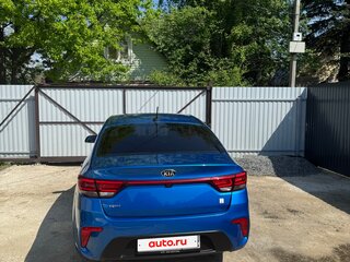 2019 Kia Rio IV, синий, 1500000 рублей, вид 3