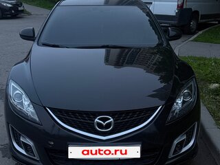 2008 Mazda 6 II (GH), чёрный, 650000 рублей, вид 4
