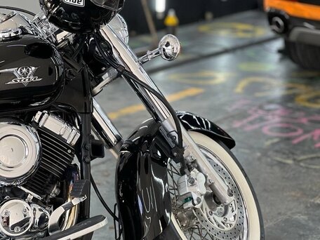 2006 Yamaha XVS650 Drag Star, чёрный, 475000 рублей, вид 5