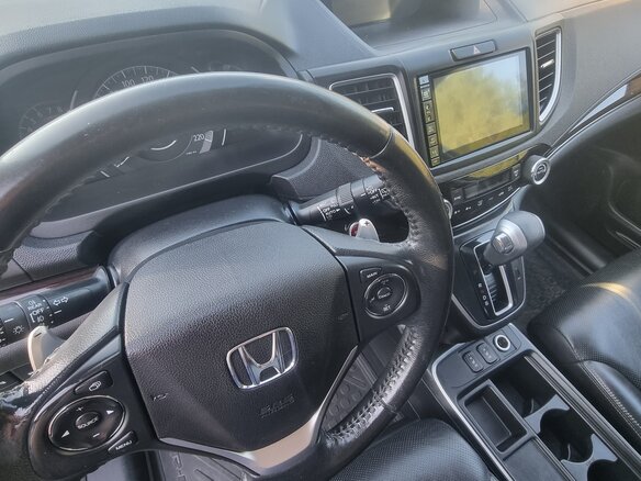 2015 Honda CR-V IV Рестайлинг, серебристый - вид 8