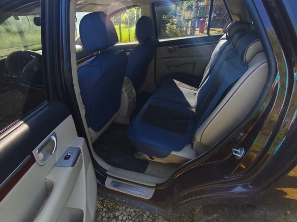 2008 Hyundai Santa Fe II, пурпурный, 1450000 рублей - вид 12