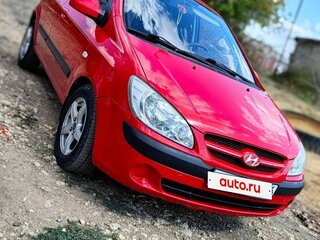 2006 Hyundai Getz I Рестайлинг, красный, 450000 рублей, вид 1