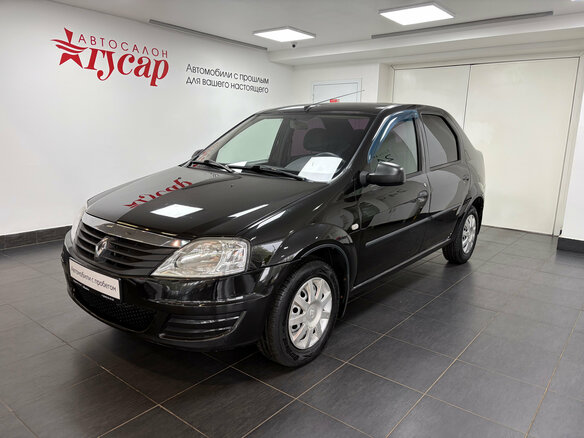 2011 Renault Logan I Рестайлинг, чёрный
