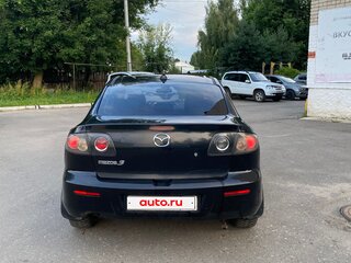 2006 Mazda 3 I (BK) Рестайлинг, чёрный, 310000 рублей, вид 4
