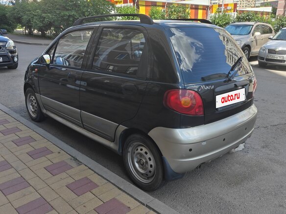 2010 Daewoo Matiz Best I Рестайлинг, чёрный, 270000 рублей - вид 4