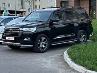 2016 Toyota Land Cruiser 200 Series Рестайлинг 2, чёрный, 5496852 рублей, вид 1