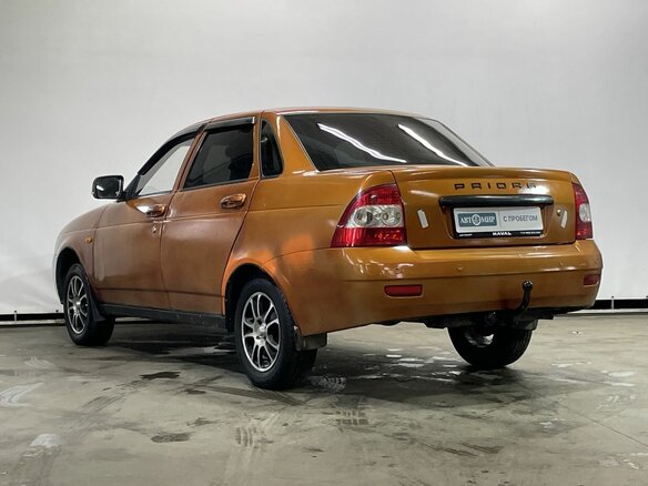2009 Lada (ВАЗ) Priora I, красный, 125000 рублей - вид 6