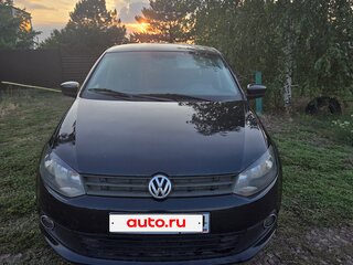 2013 Volkswagen Polo V, чёрный, 630000 рублей, вид 3