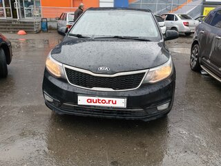 2016 Kia Rio III Рестайлинг, чёрный, 985000 рублей, вид 1