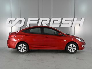 2015 Hyundai Solaris I Рестайлинг, красный, 1125000 рублей, вид 5
