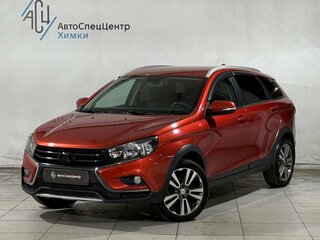 2021 Lada (ВАЗ) Vesta SW Cross I, красный, 1119800 рублей, вид 1