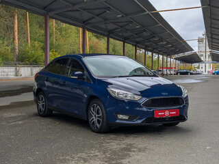 2017 Ford Focus III Рестайлинг, синий, 999500 рублей, вид 2