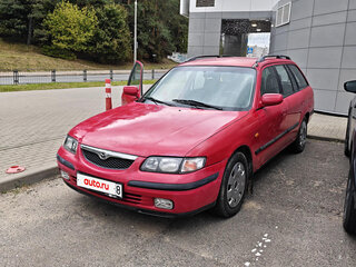 1998 Mazda 626 V (GF), красный, 150000 рублей, вид 1