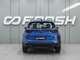 2021 Kia Sportage IV Рестайлинг, синий, 2350000 рублей, вид 4