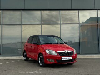 2010 Skoda Fabia II Рестайлинг, красный, 263000 рублей, вид 2