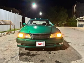 1999 Toyota Mark II VIII (X100), зелёный, 650000 рублей, вид 2