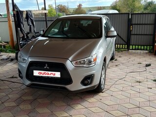 2014 Mitsubishi ASX I Рестайлинг, серебристый, 1025000 рублей, вид 1