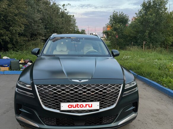 2020 Genesis GV80 I, зелёный, 5450000 рублей