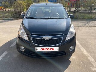 2012 Chevrolet Spark III, чёрный, 600000 рублей, вид 2