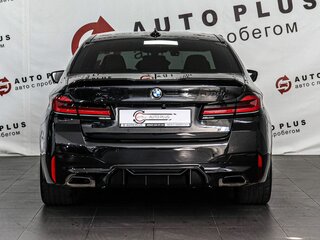 2021 BMW 5 серии 520i VII (G30/G31/G38) Рестайлинг, чёрный, 4949000 рублей, вид 4