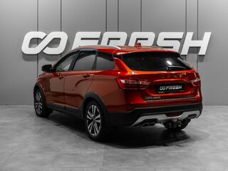 2018 Lada (ВАЗ) Vesta SW Cross I, красный, 990000 рублей, вид 2